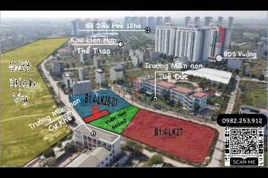 Bán Liền Kề KĐT Thanh Hà B1.4 Vườn Hoa 662m2 Siêu Rộng.